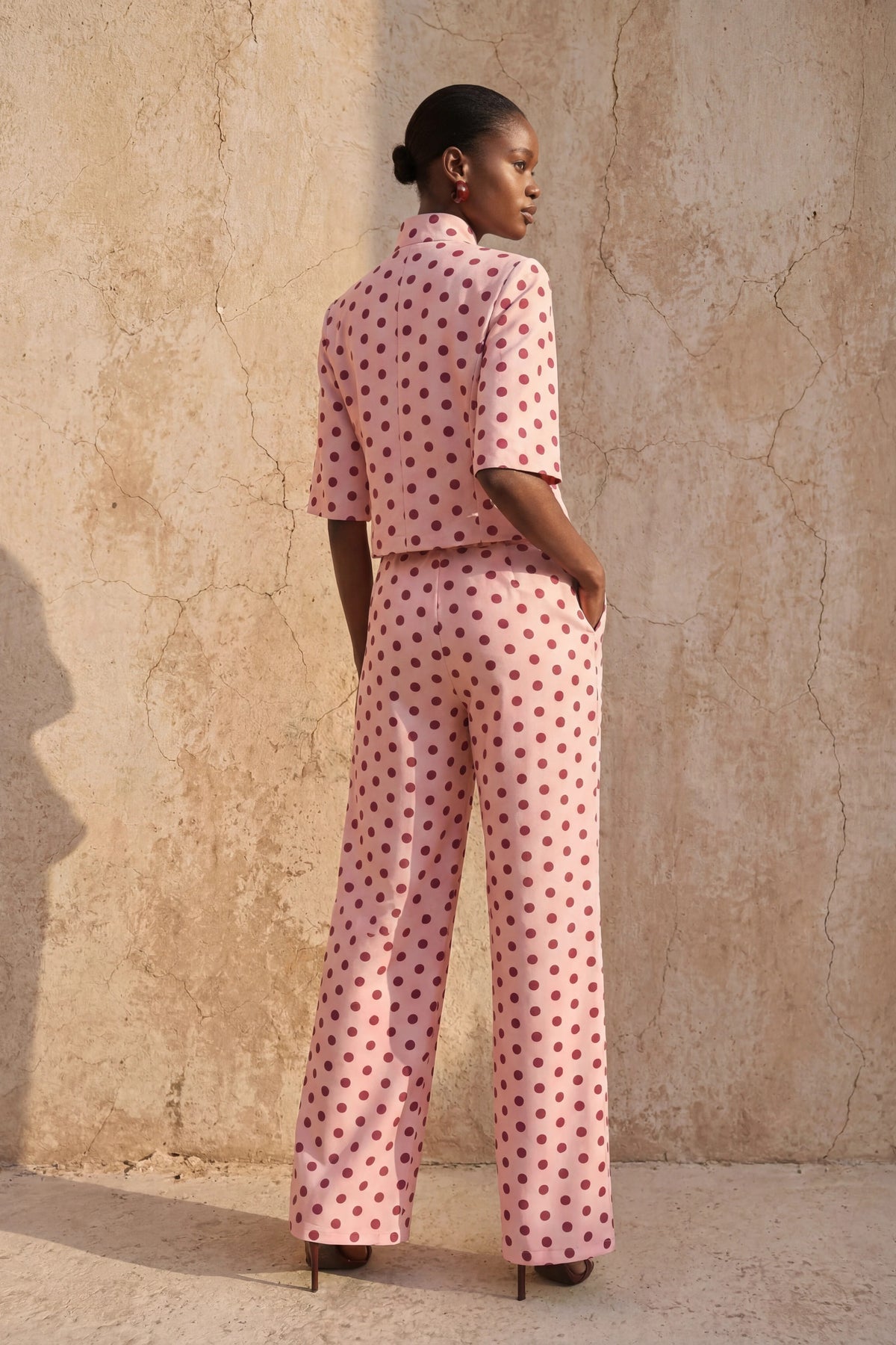 Rose de minuit set