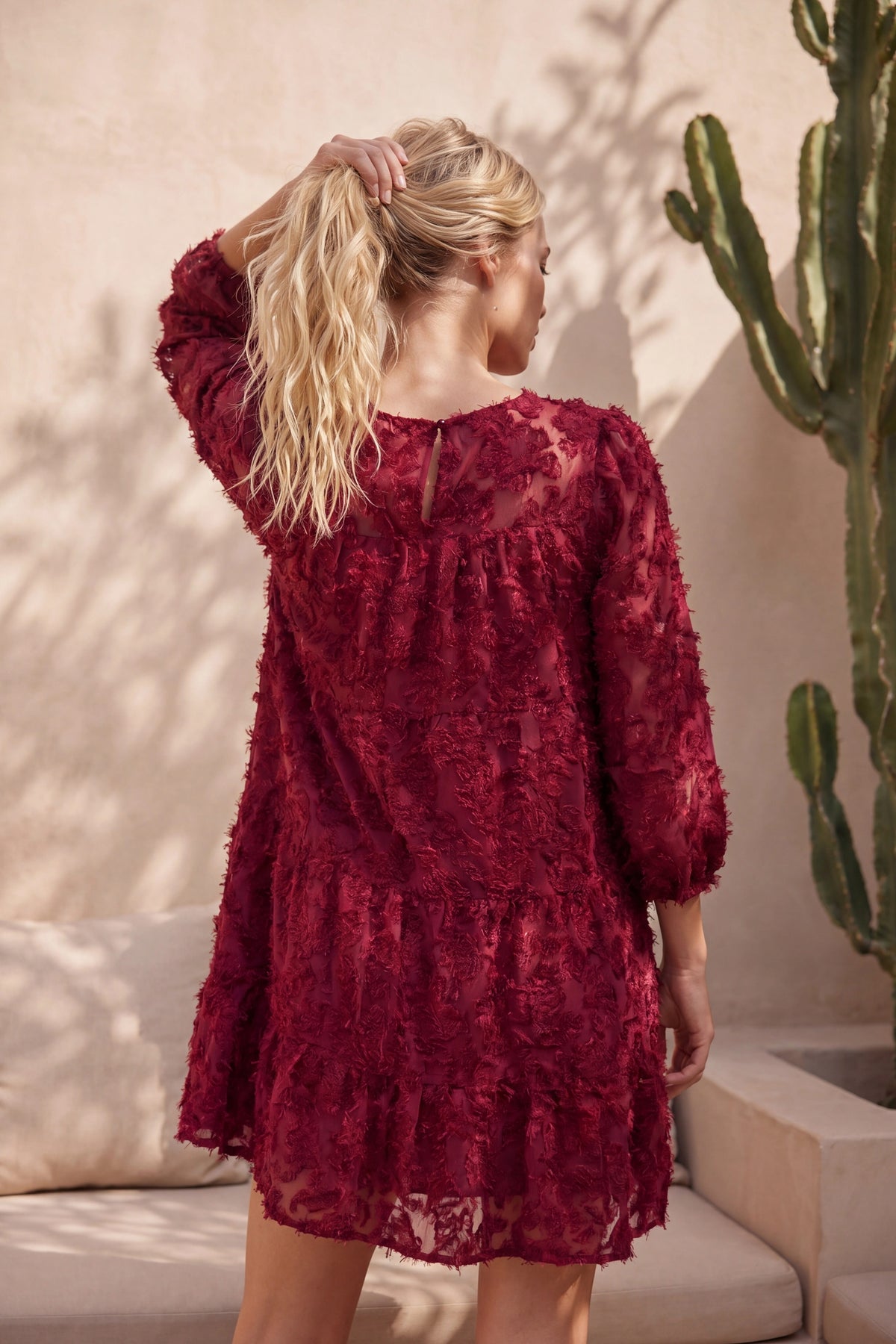 Ruby velvet mini
