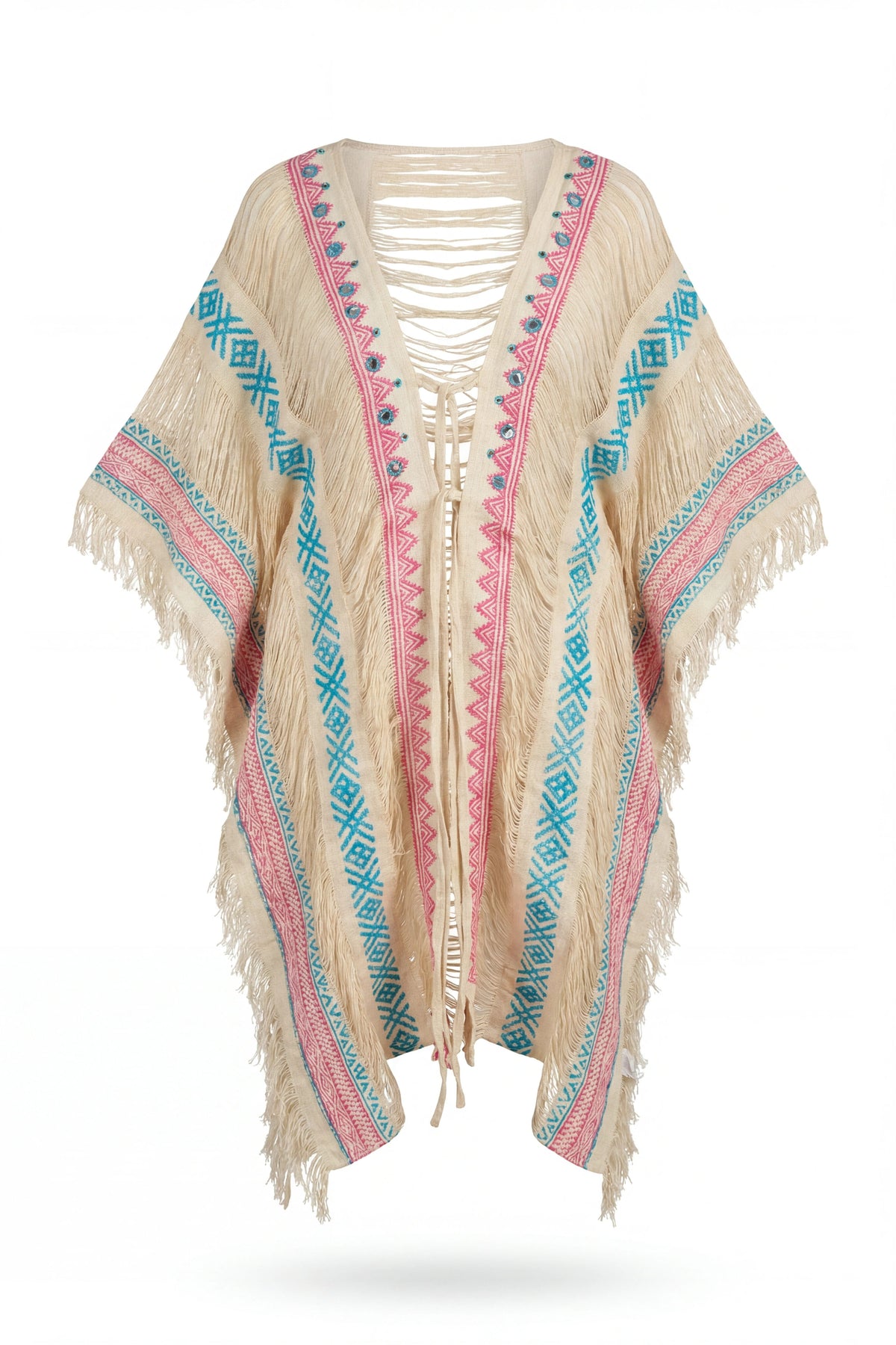 Tulum fringe kaftan