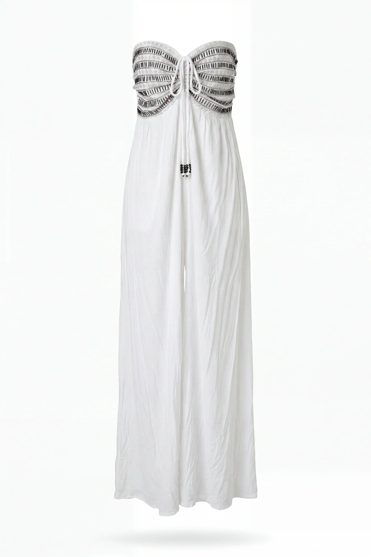 Été blanc jumpsuit