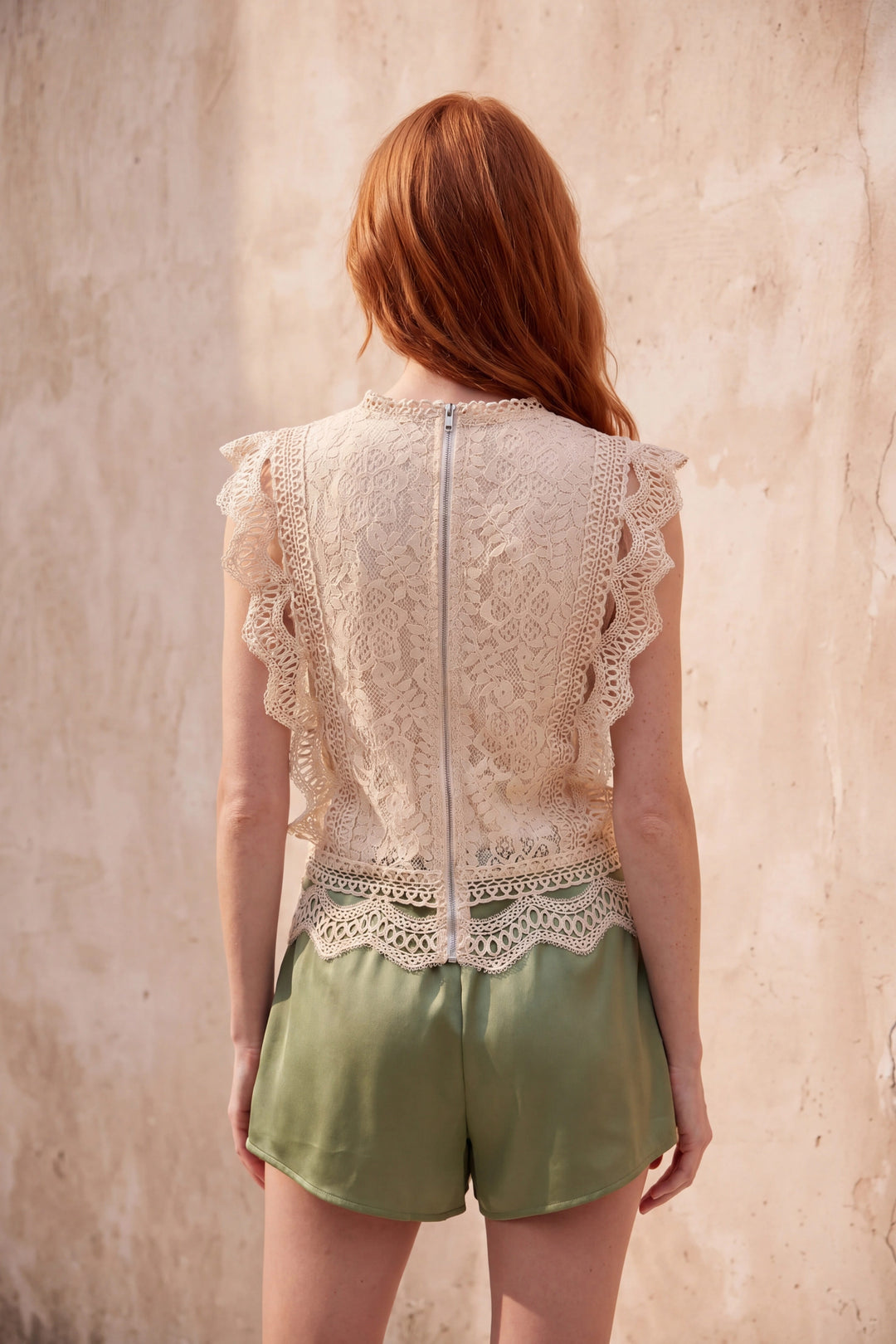 Sage Romance Blouse