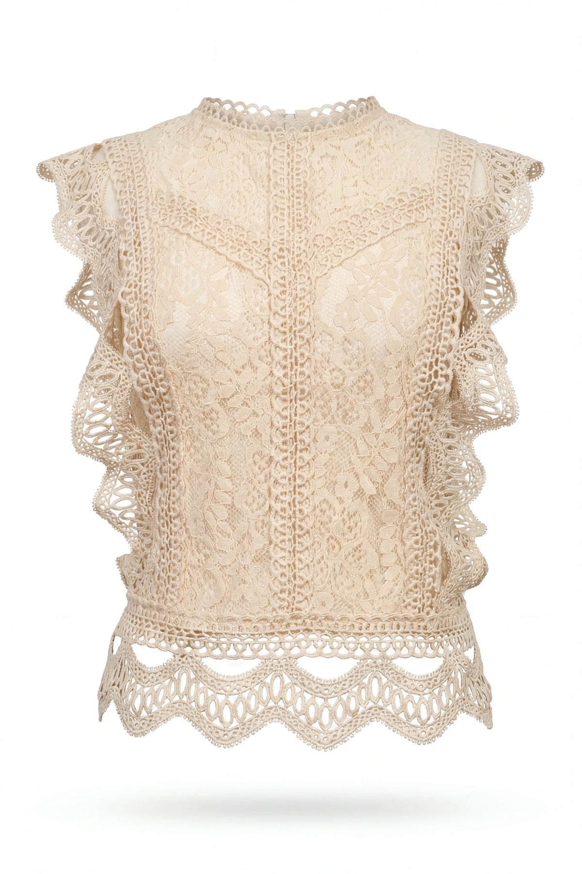 Sage romance blouse