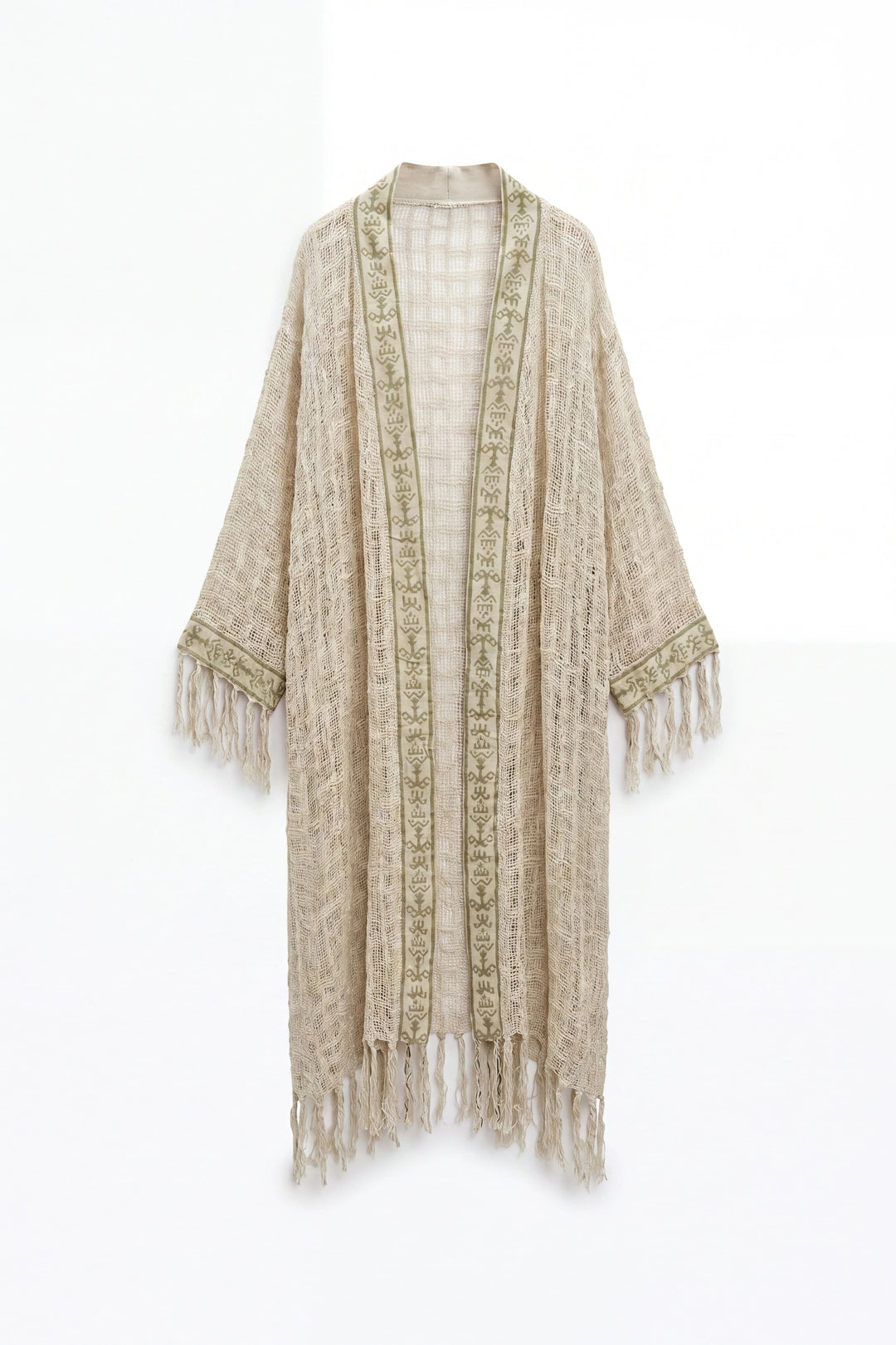 Olive Dune Knit Robe