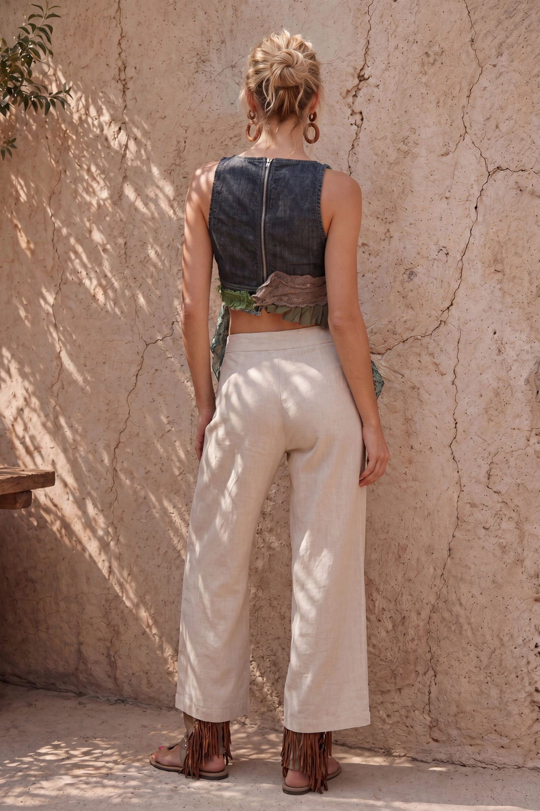 Emerald Mosaic Top