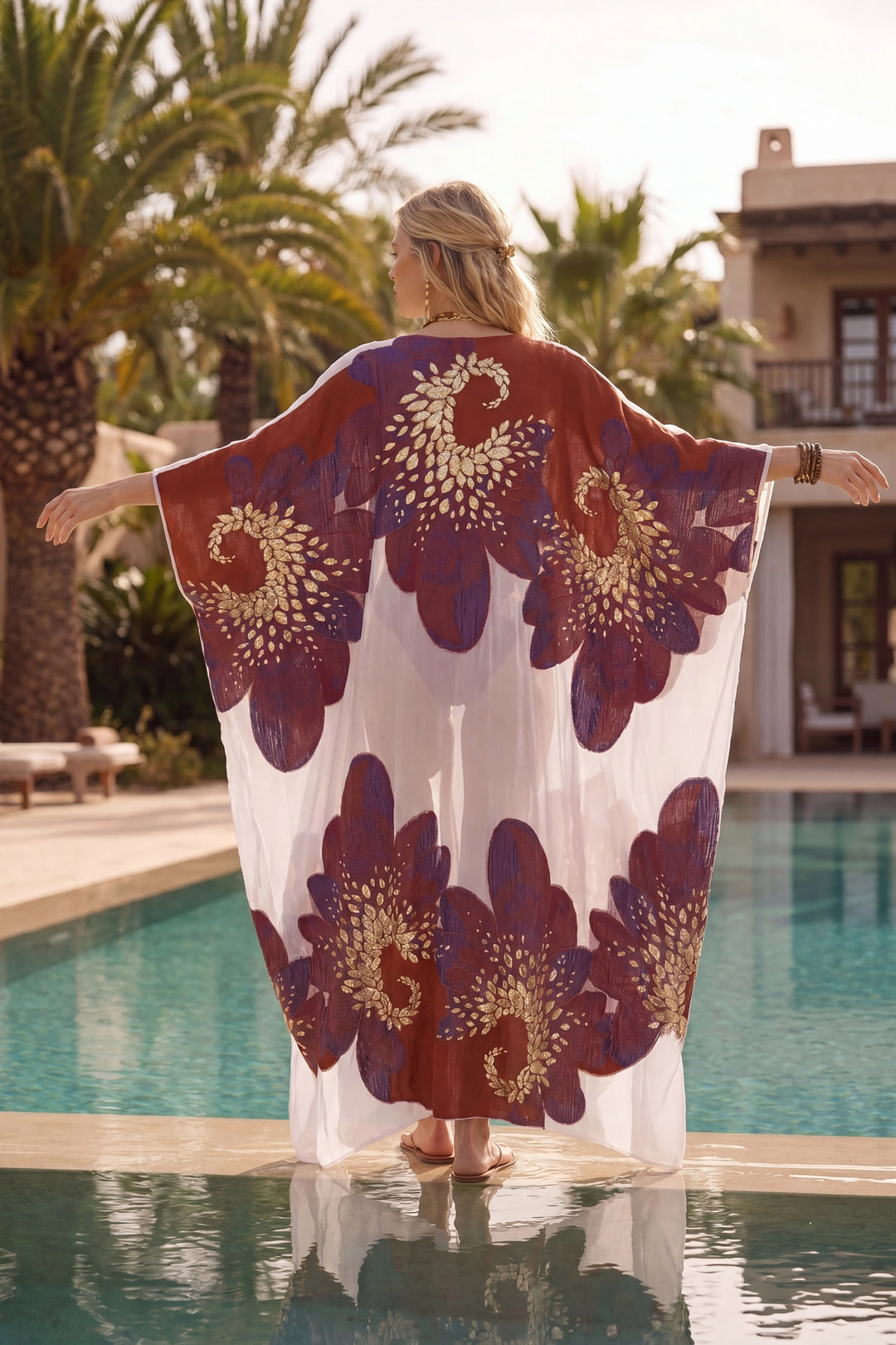 Fleur d’Améthyste Kimono